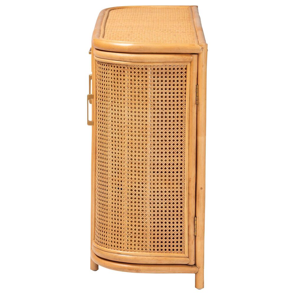 Baxton Studio McKenna 2-Drawer Sideboard in Light Honey, , large