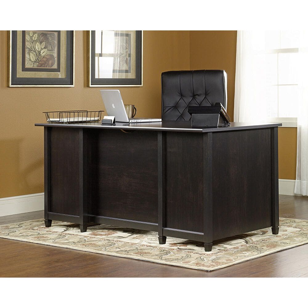 Sauder Executive Desk in Estate Black, , large