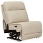 Ashley Double Deal 7-Piece Power Symmetrical Reclining Sectional with 2 Consoles in Almond, , large