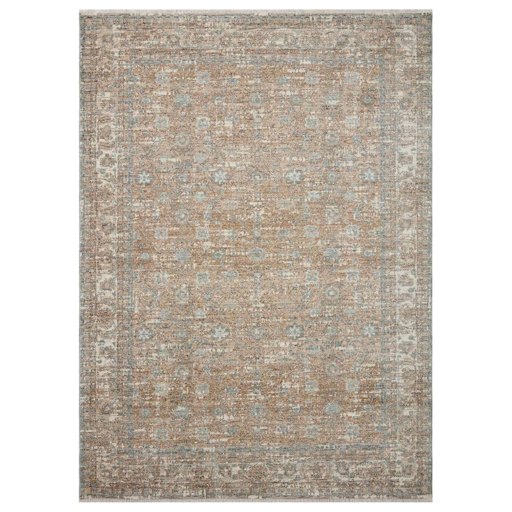 Angela Rose Blake 2" x 3" Sand and Sky Area Rug, , large