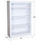 Cal-Baja Furniture DZ 48" Bookcase in White, , large