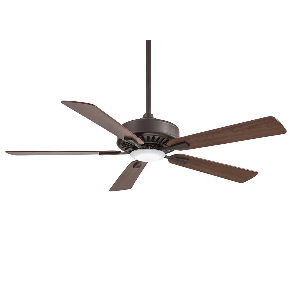 Minka-Aire Contractor Plus 52" LED Ceiling Fan in Oil Rubbed Bronze, , large
