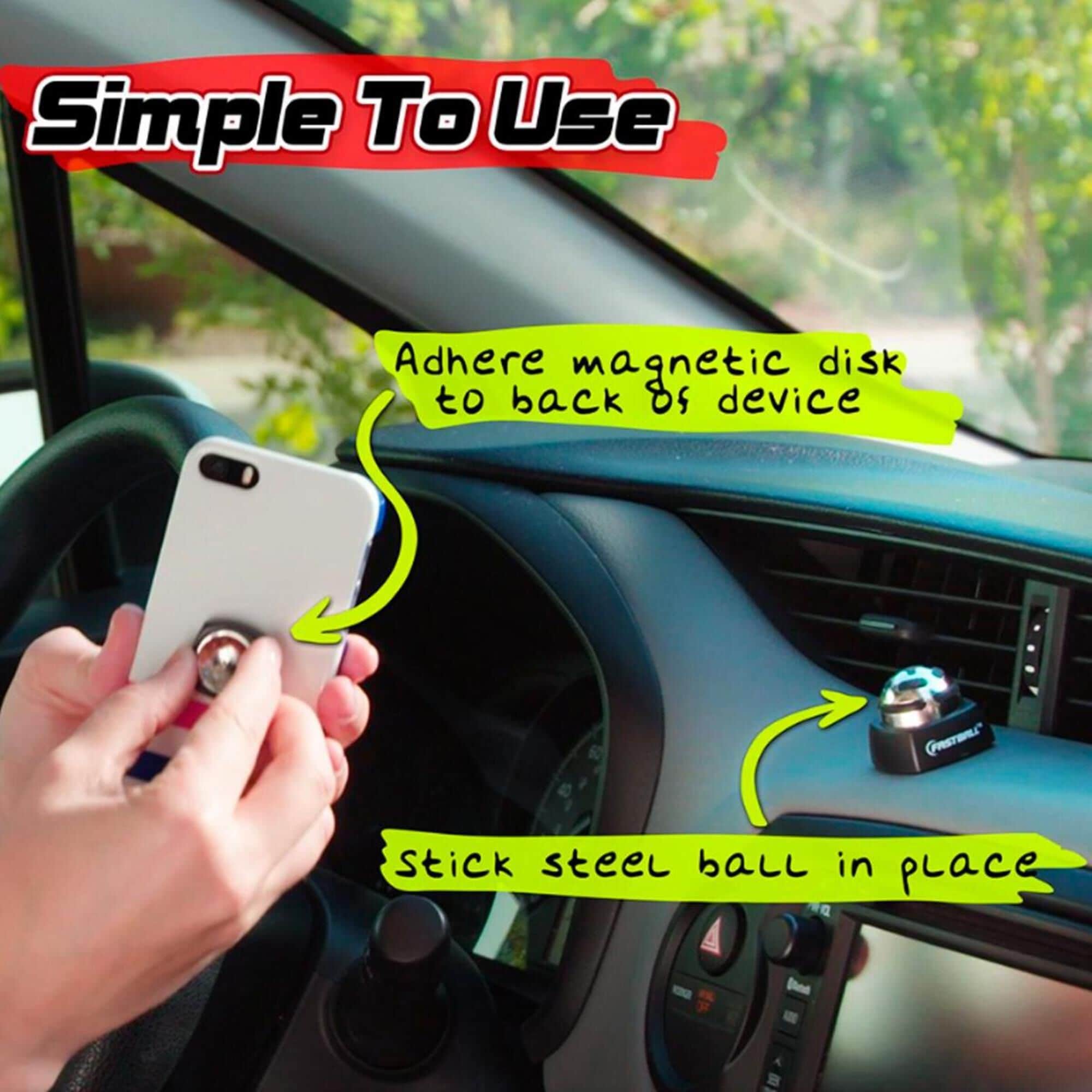 fastball phone mount