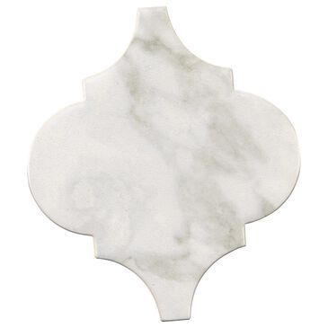 Marazzi Marble Obsession  5" x 6" Porcelain Tile in Arabescato, , large