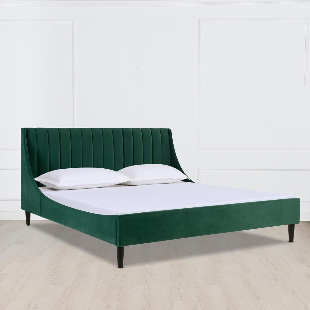Jennifer Taylor Home Aspen King Platform Bed in Evergreen, , large