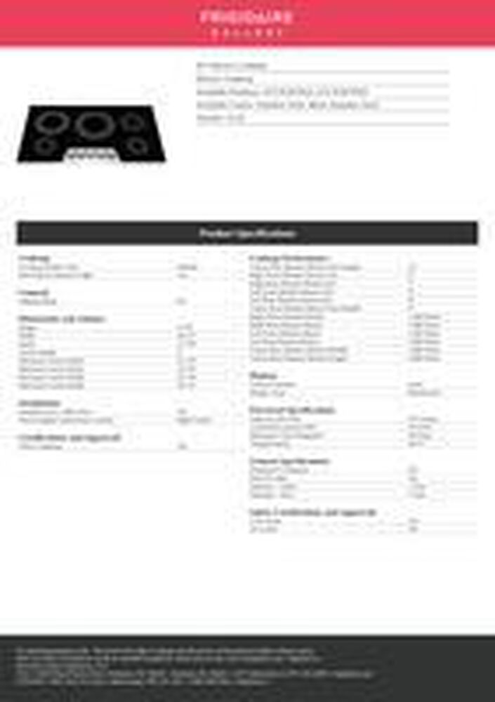 Frigidaire Gallery Ele 36&quot; Ceramic-Cooktop, , large