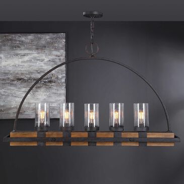 Uttermost Atwood 5-Light Chandelier, , large