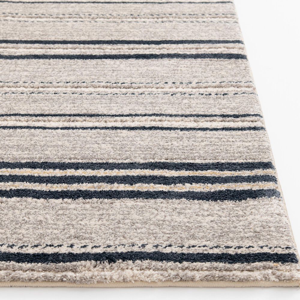 Central Oriental Stonington Sartell Coconut and Zinc 7'10" x 9'10" Area Rug, , large
