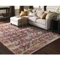 Oriental Weavers Andorra 7154A 10" x 13"2" Red and Gold Area Rug, , large