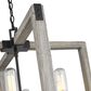 Golden Lighting Lowell 6-Light Chandelier in Matte Black, , large