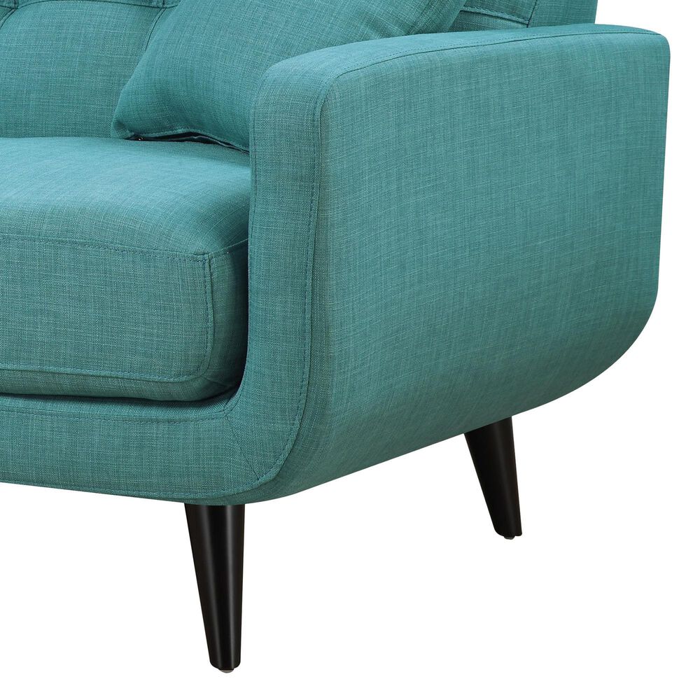 37B Hadley Loveseat in Heirloom Teal, , large