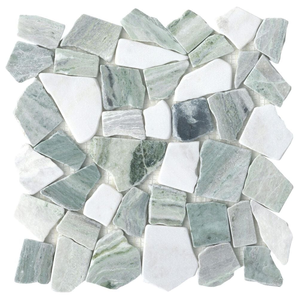 Emser Opuscar Aurora 12" x 12" Honed Natural Stone Mosaic Sheet, , large