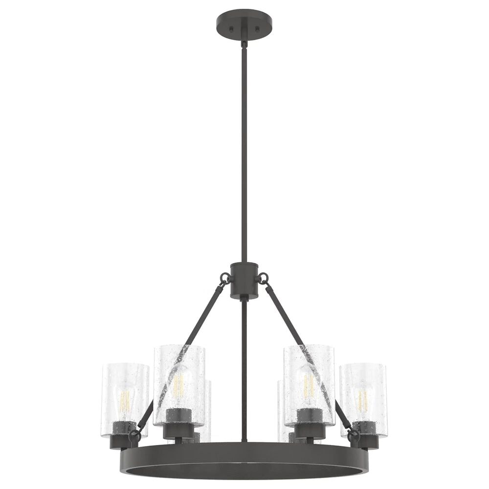 Hunter Hartland 6-Light Chandelier in Noble Bronze, , large