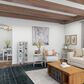 Maple and Jade Farmhouse Room Divider Screen in Distressed White, , large