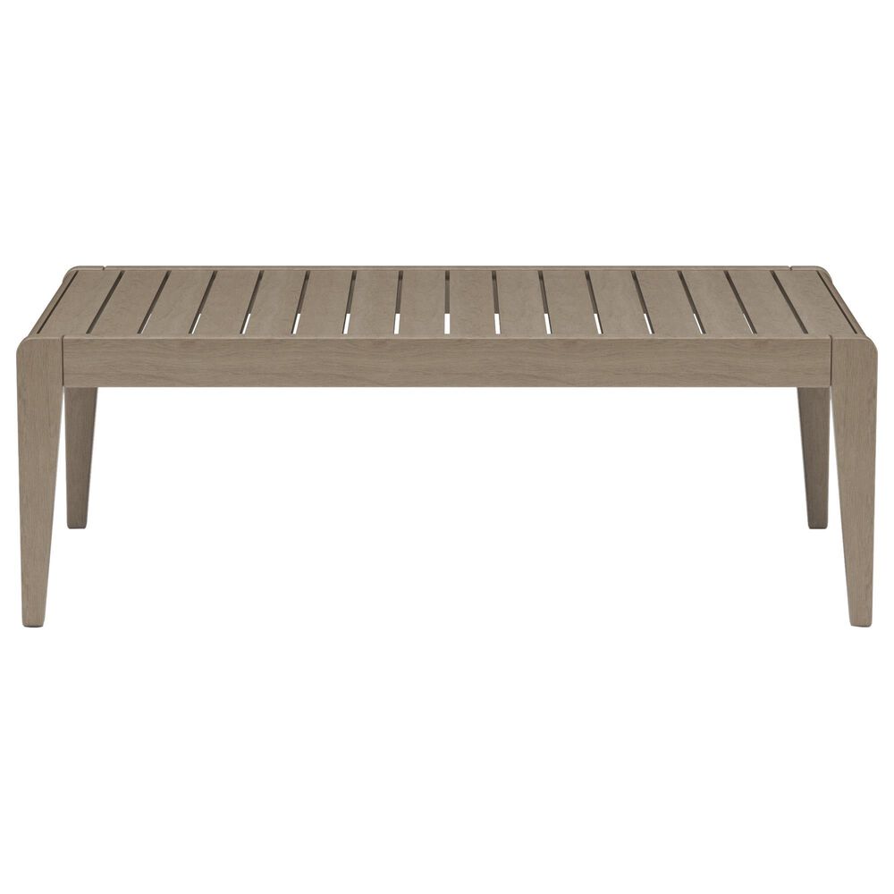 Homestyles Sustain 4-Piece Patio Conversation Set with Coffee Table in Stain Brown, , large