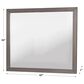 Furniture of America Lennart Rectangle Mirror in Gray, , large