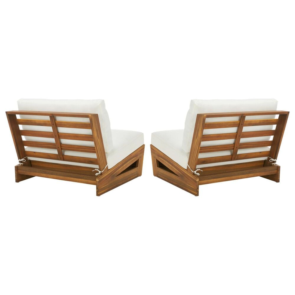 Safavieh Lynn Lounge Chair in Beige (Set of 2), , large