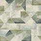 Oriental Weavers Branson Geometric Prisms 1"10" x 7"3" Blue and Green Runner, , large