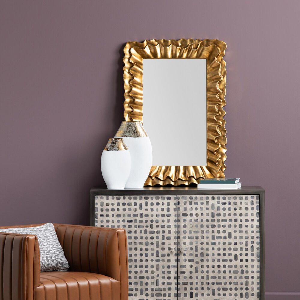 Slatehouse Gardner Wall Mirror in Gold, , large