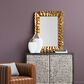 Slatehouse Gardner Wall Mirror in Gold, , large