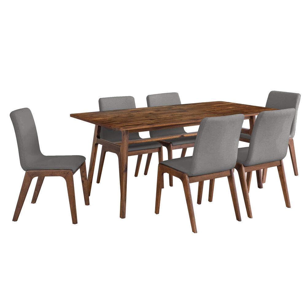 Lh Imports Remix Side Chair in Estelle Brown, , large