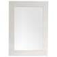 James Martin Weston 29" Mirror in Bright White, , large