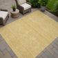Dalyn Rug Company Soft Essentials Solid Gold 9" x 12" Area Rug, , large