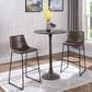 Coaster Oswego Round Bar Table in Dark Russet and Antique Bronze - Table Only, , large