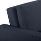 Lifestyle Solutions Tyler Convertible Sofa in Navy Blue, , large
