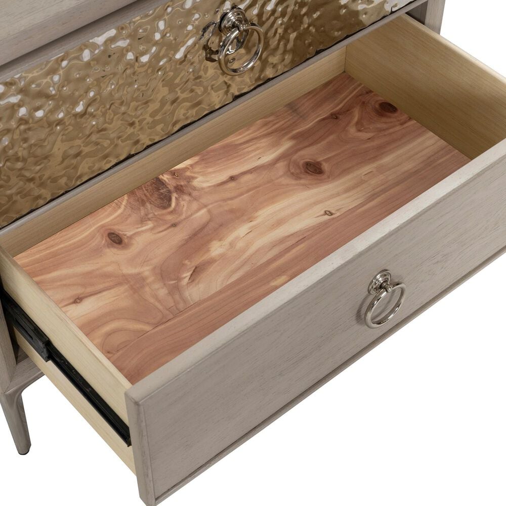 Furniture of America Bashford 2-Drawer Nightstand in Natural Oak, , large