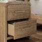 Ashley Gramburg 4 Piece King Panel Bedroom Set in Warm Brown, , large