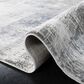 Safavieh Craft CFT874F 12" x 15" Grey and Blue Area Rug, , large