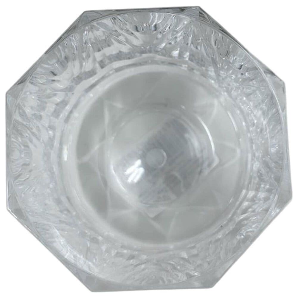 LeadingWare Crystal Diamond 12 Oz Double Old Fashioned Tumbler in Clear, , large