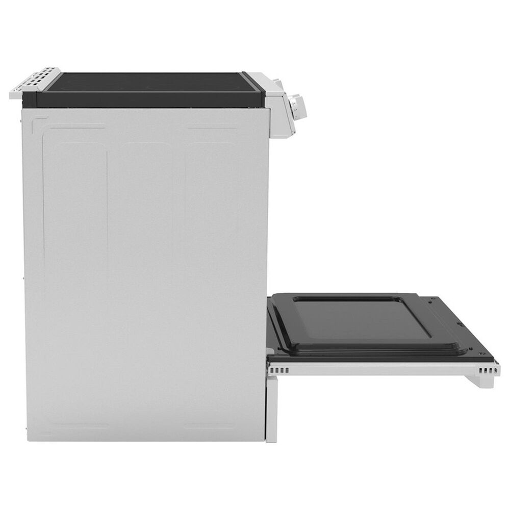GE Appliances 30" Slide-In Electric Range with Crisp Mode in White, , large