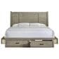 Mayberry Hill Sullivan King Storage Bed in Drift Grey finish, , large