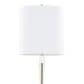 LumiSource Marla Floor Lamp in Polished Nickel and Clear (Set of 2), , large