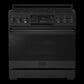 Thor Kitchen Gordon Ramsay 6 Cu. Ft. Professional Natural Gas Range in Black, , large