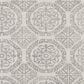Amer Rugs Boston 2" x 3" White and Ivory Area Rug, , large