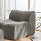 Hearth and Haven Accent Chair and Ottoman in Gray, , large