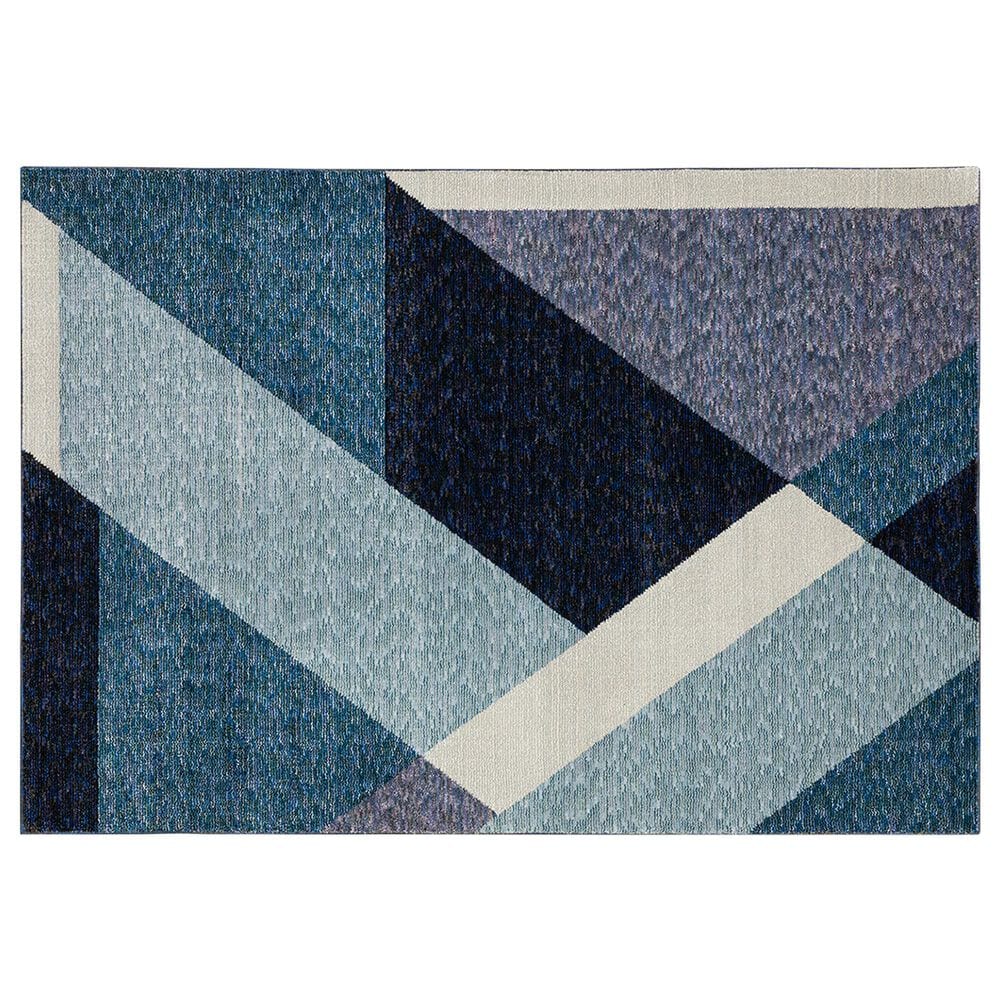 Oriental Weavers Strada Rockville STR08 5"3" x 7"3" Blue Area Rug, , large