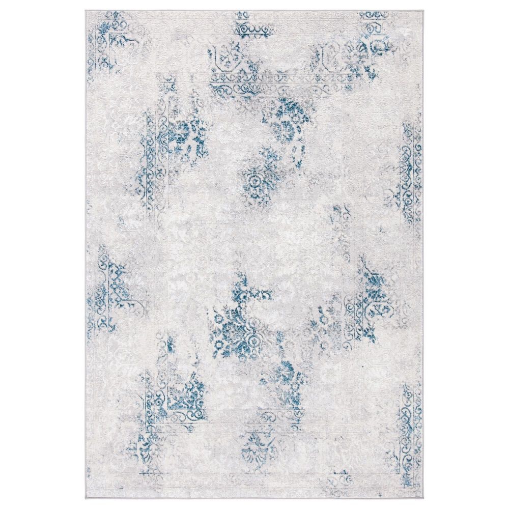 Safavieh Orchard Oriental 4"5" x 6"5" Grey and Blue Area Rug, , large