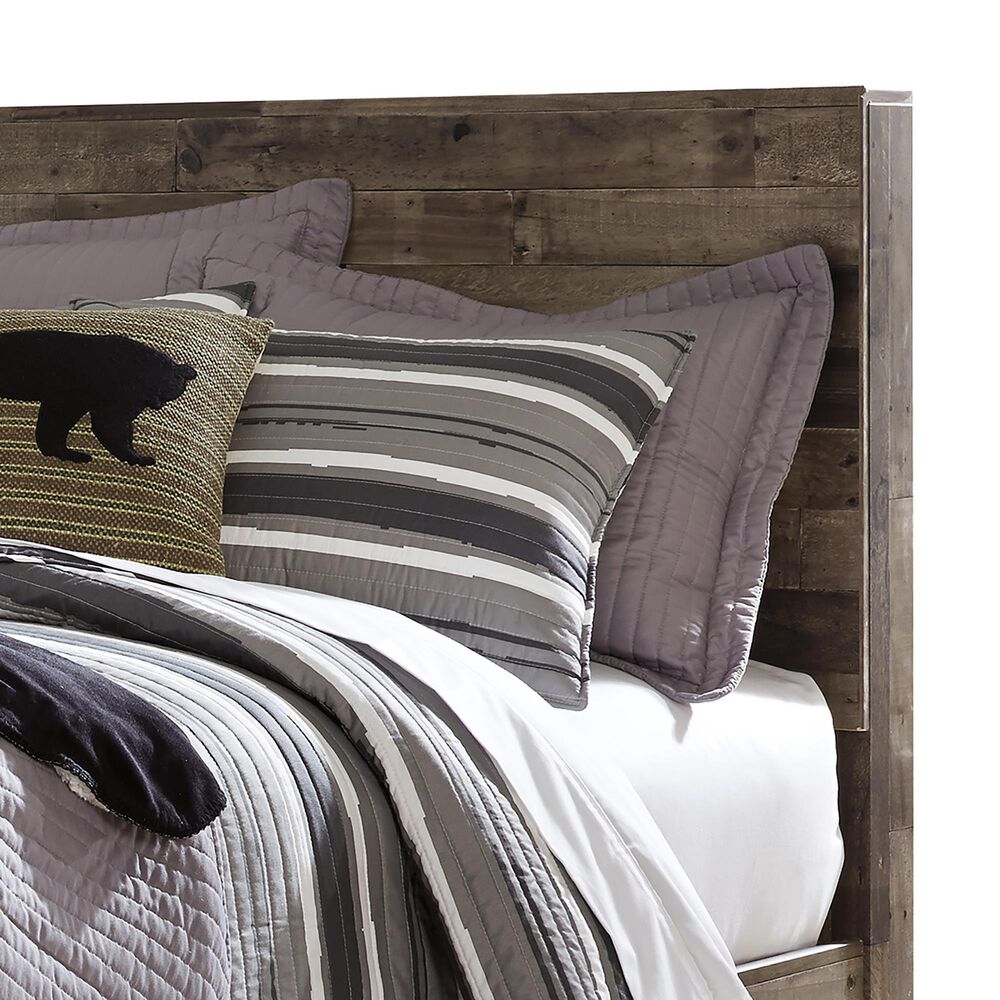 Signature Design by Ashley Derekson Full Panel Headboard in Gray, , large