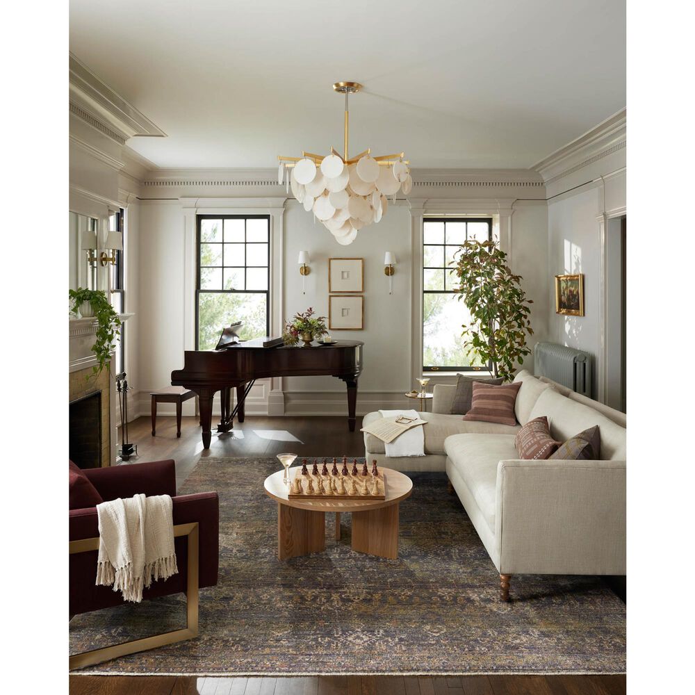 Loloi Bradbury 3&#39;7&quot; x 5&#39;7&quot; Ink and Multicolor Area Rug, , large