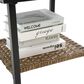 Hearth and Haven 3-Piece Outdoor Rocking Chair Set with Side Table in Blue, , large