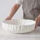 Pampa Bay Mascali Bianca XL Shallow Bowl in White, , large