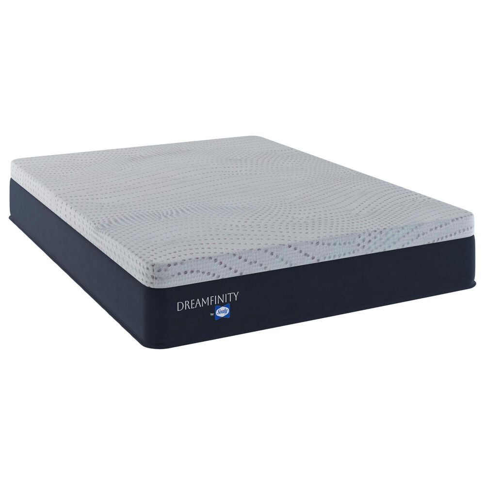 Dreamfinity by Sealy Hybrid 1 Firm King Mattress with Low Profile Box Springs, , large