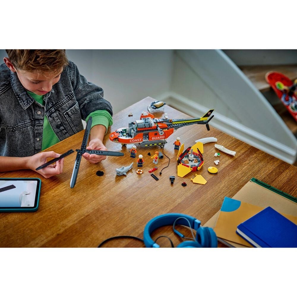 LEGO City Coast Guard Helicopter Building Set, , large