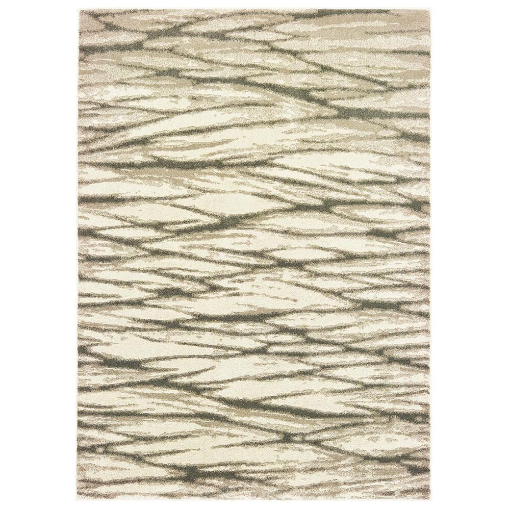 Oriental Weavers Carson 9671C 2" x 3" Ivory Scatter Rug, , large