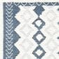 Safavieh Natura NAT679A 6" x 9" Ivory and Blue Area Rug, , large