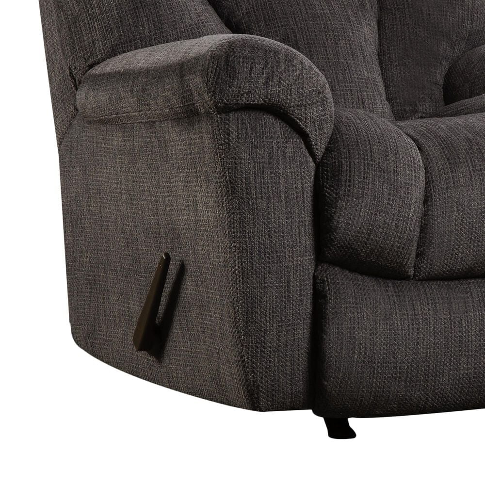 HomeStretch Transformer Manual Rocker Recliner in Gray, , large